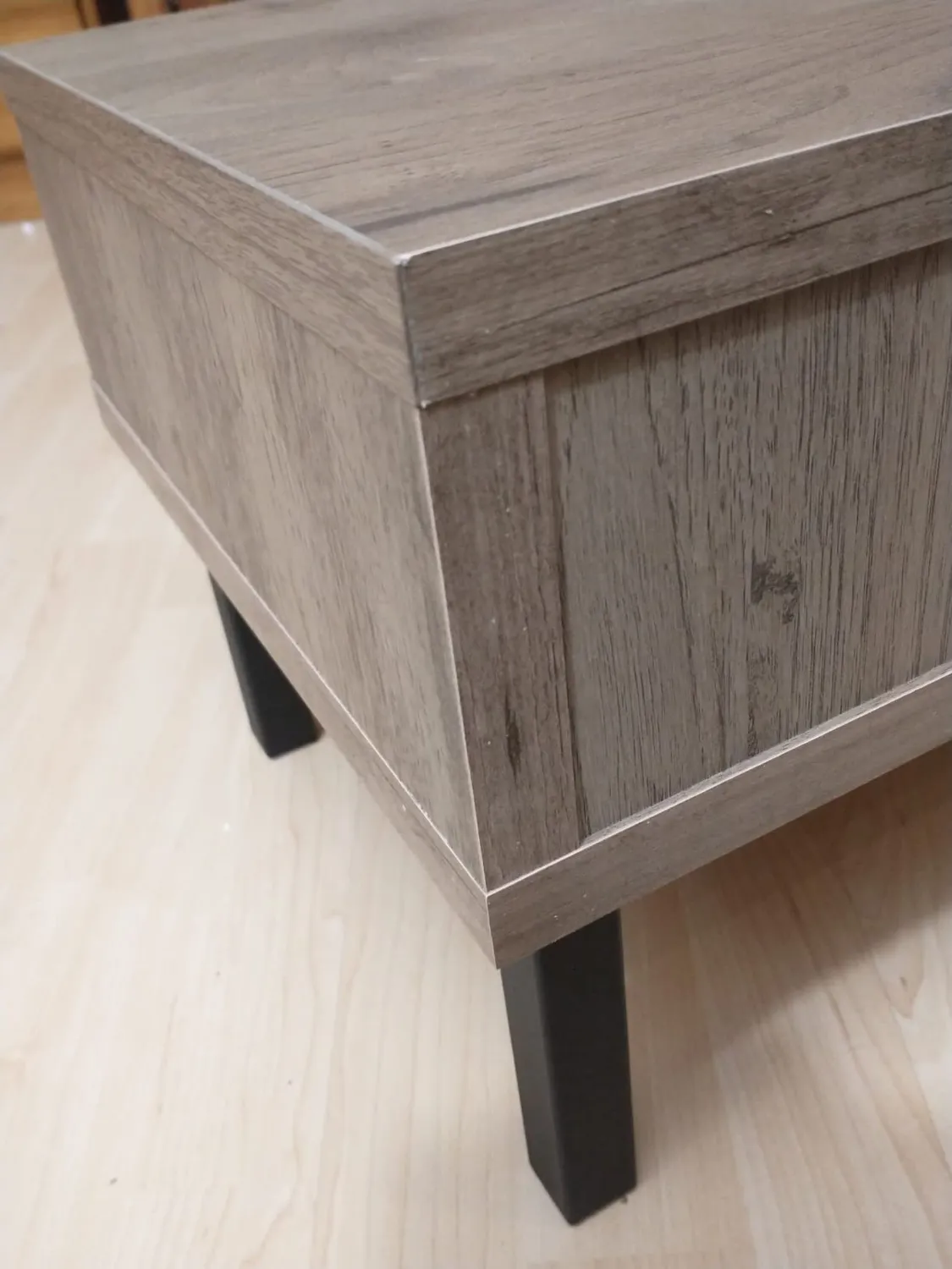 Iris Ohyama WAB-950 TV-Tisch 95 cm Aschbraun bis 40 Zoll