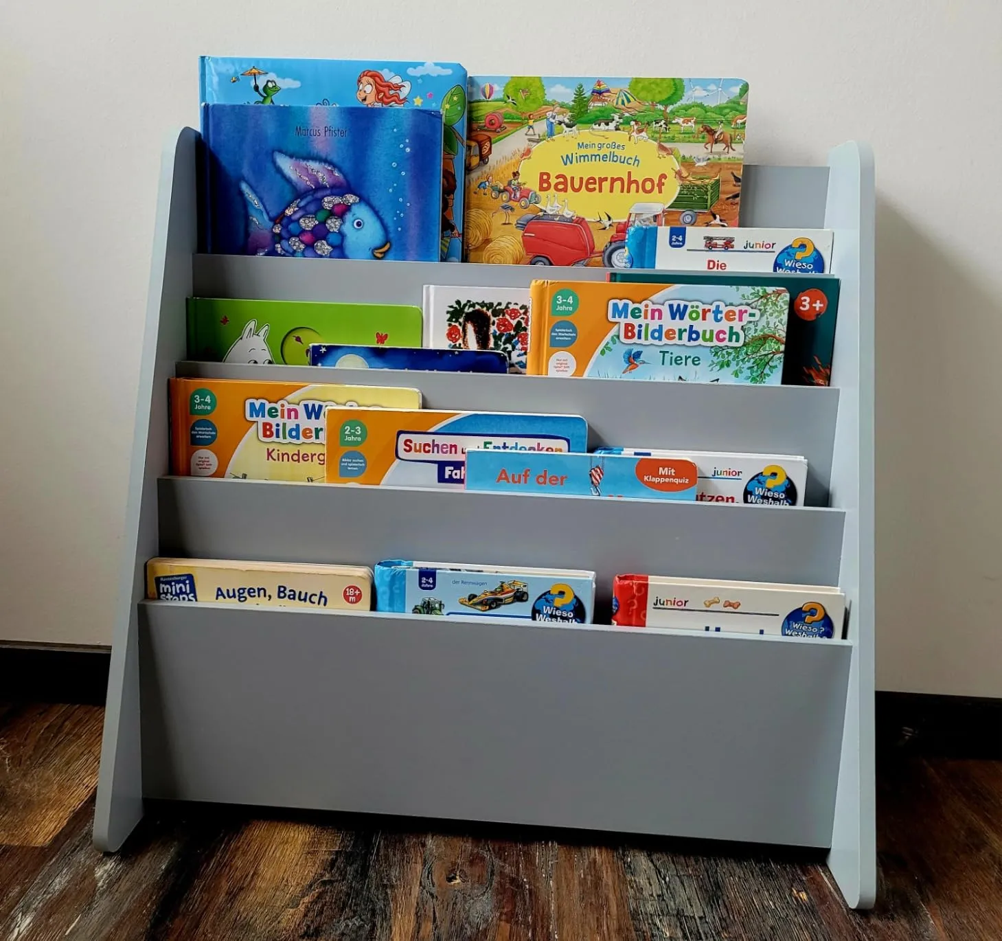 Iris Ohyama Magazine Rack Slim MR-S Zeitschriftenregal Grau