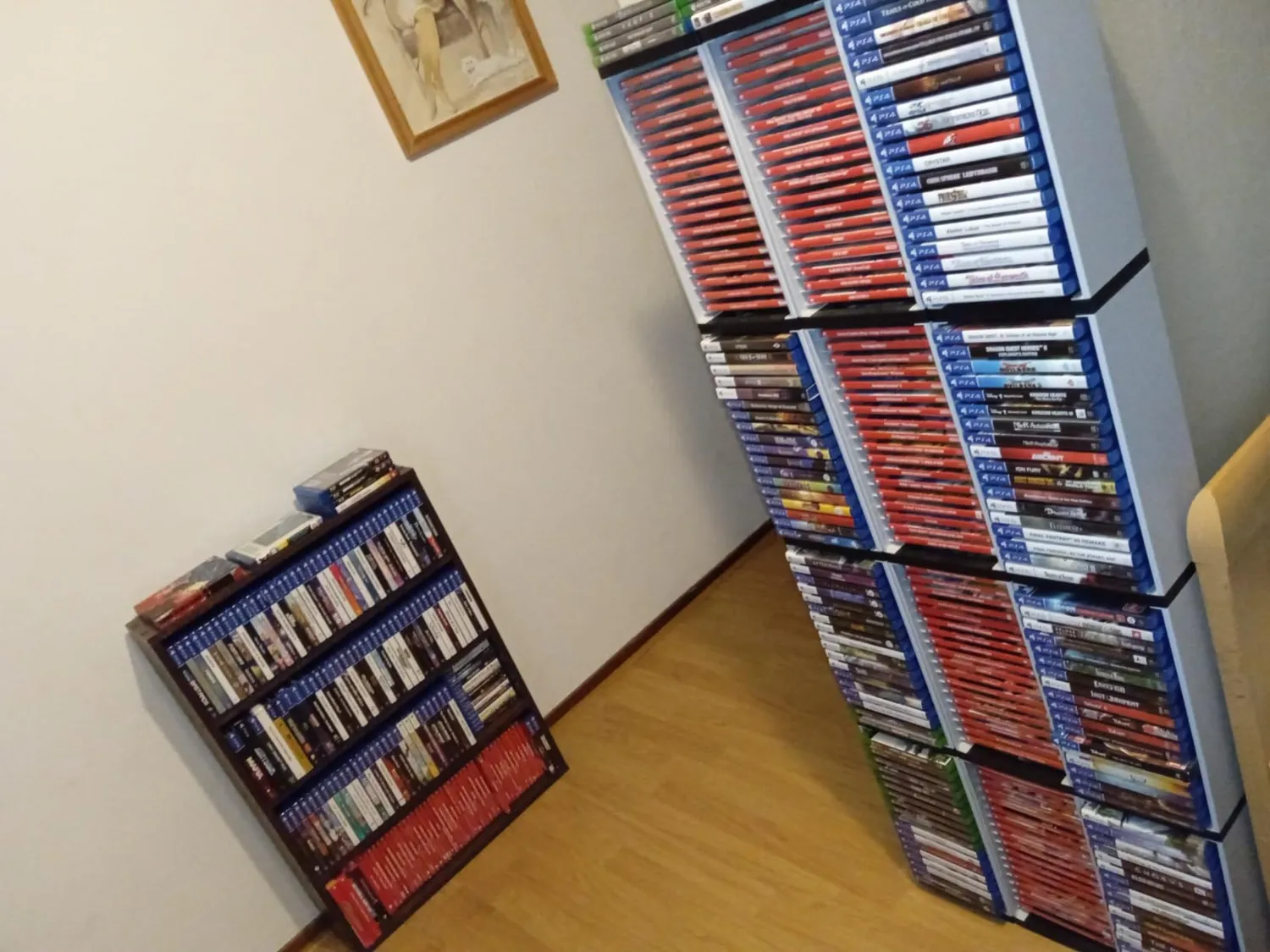 Iris Ohyama CORK-8460 Bücherregal Hellbraun 4 Fächer