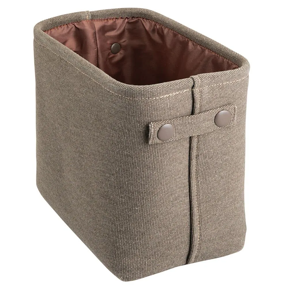 M Design Aufbewahrungskorb Baumwolle Espresso 26,7 cm beschichtet