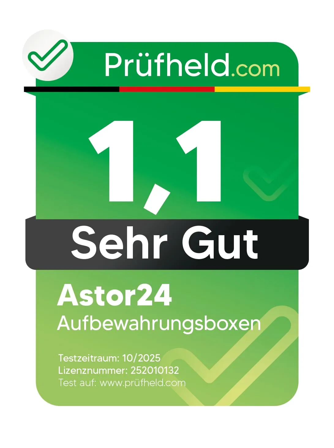 astor24 Aufbewahrungsbox 8,5L transparent 4er-Set Deckel