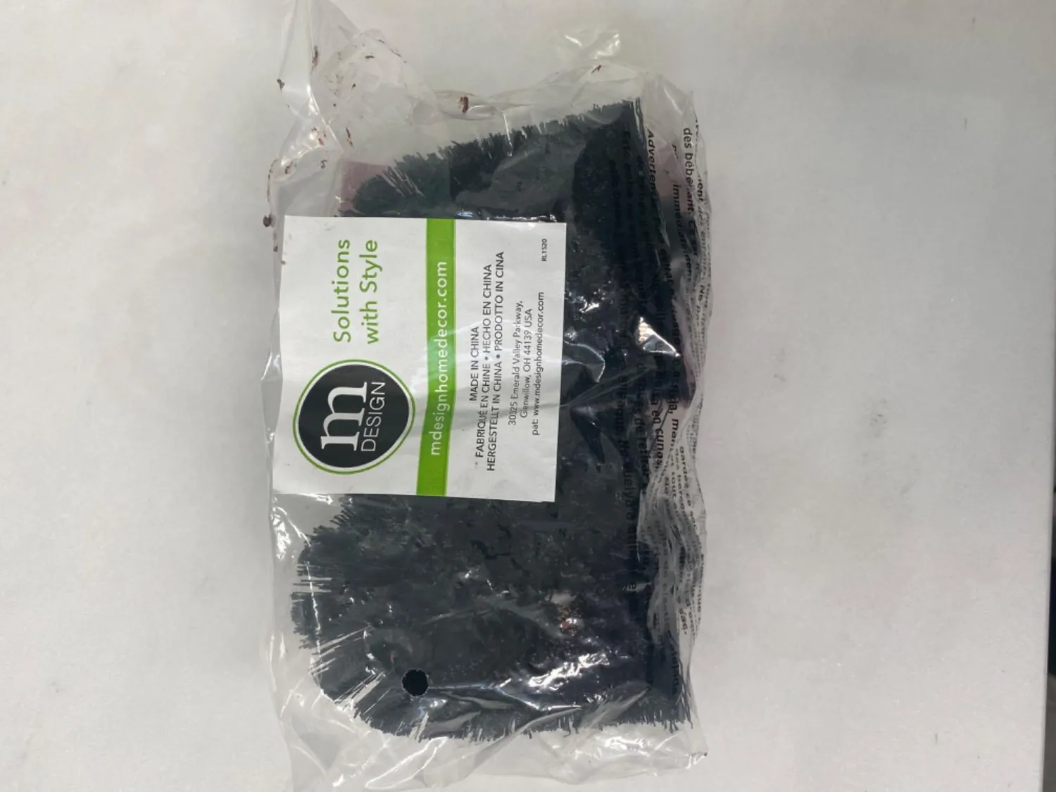 mDesign WC Ersatzbürstenkopf 2er-Set schwarz Kunststoff