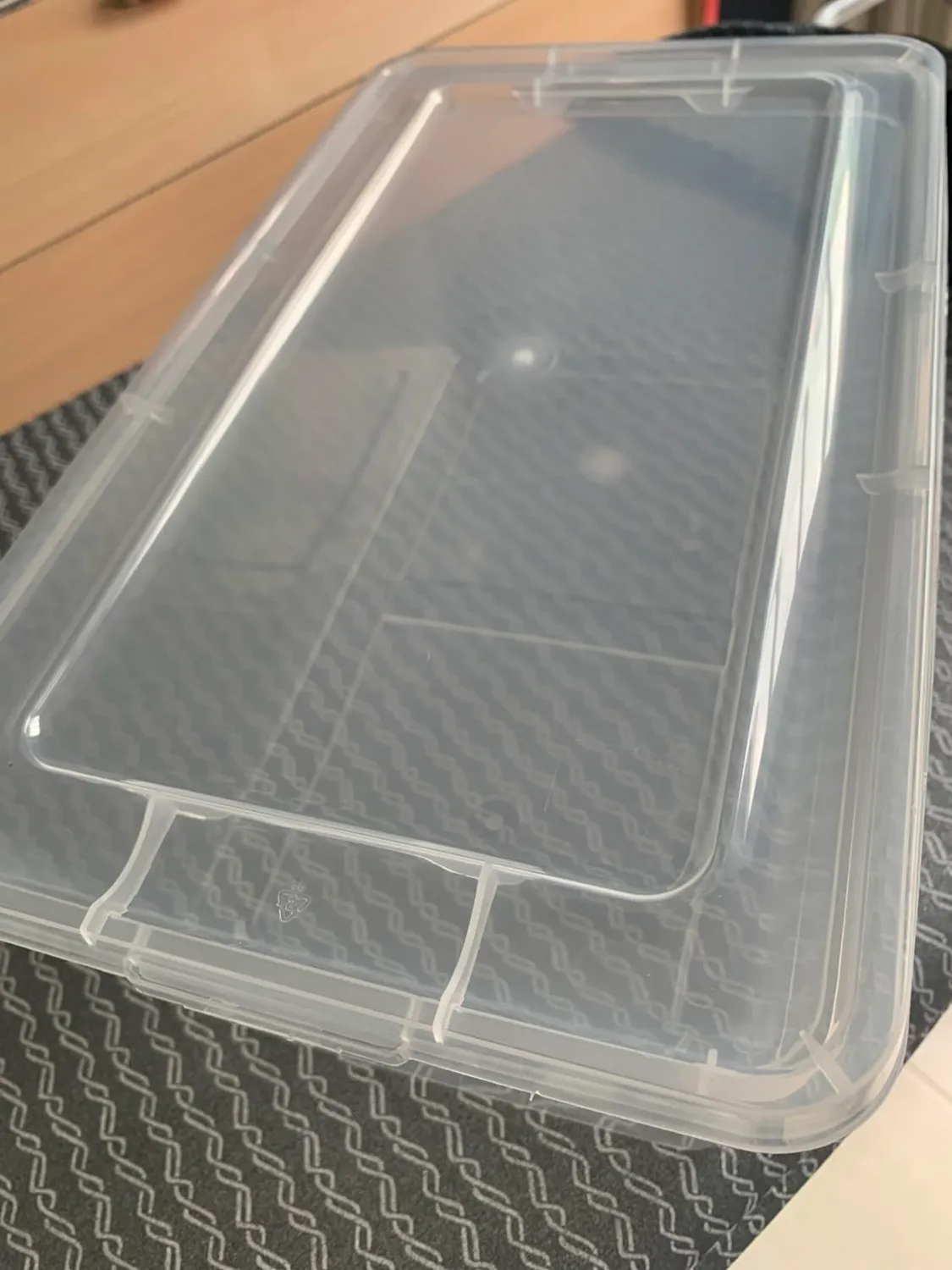 Iris Ohyama Aufbewahrungsbox 5L 10er-Set Transparent Deckel