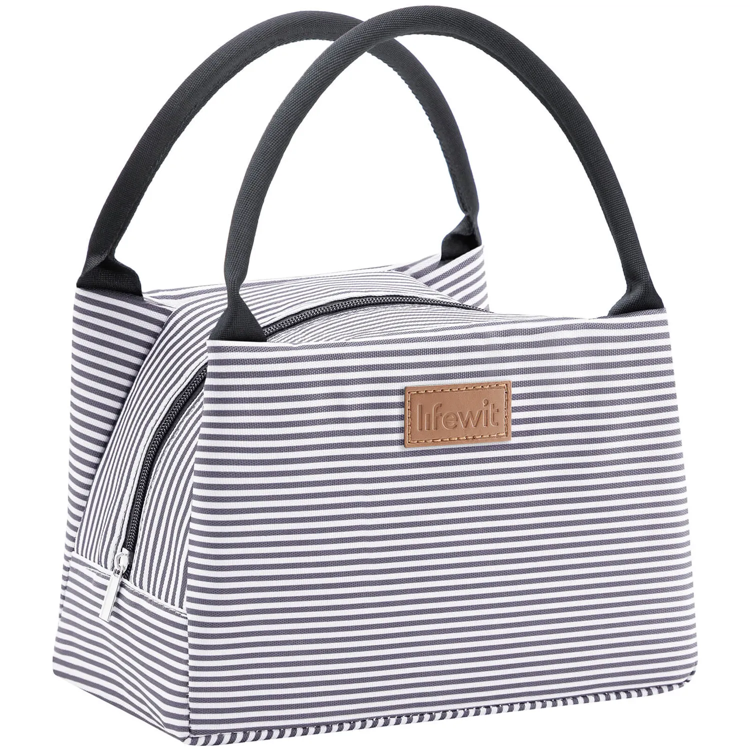 Lifewit Kühltasche Lunchtote isoliert Schwarz M
