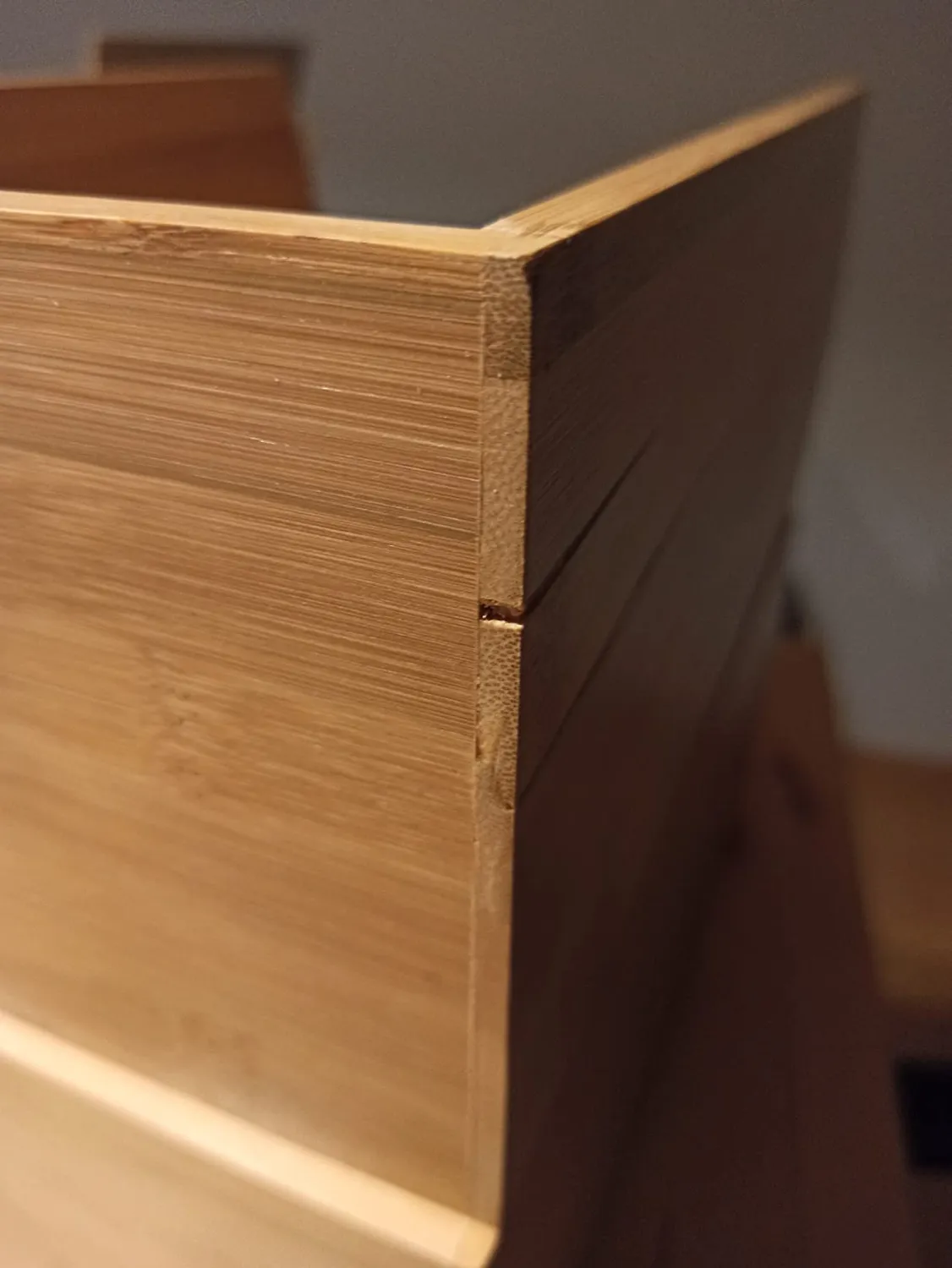 mDesign Echo Aufbewahrungsbox Bambus 8er Natur