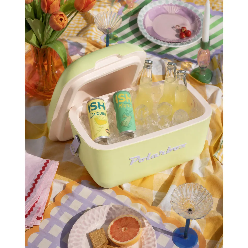 Kreher Polarbox Kühlbox Limette 20 Liter mit Gurt