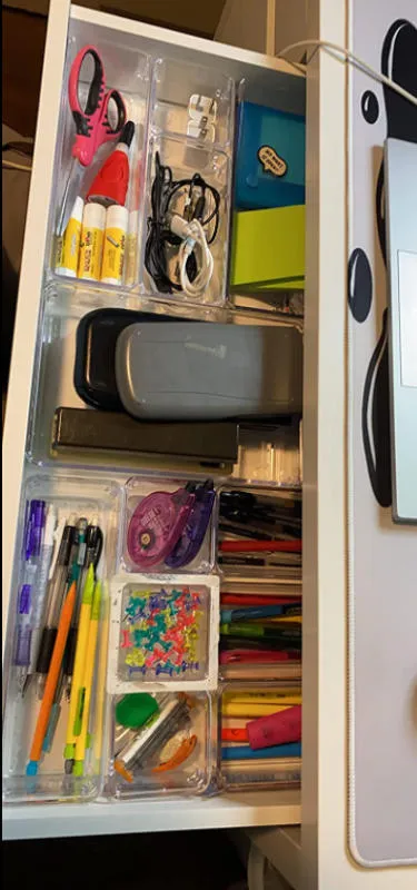 Lifewit Schubladen Organizer Set 25-teilig Transparent Kunststoff