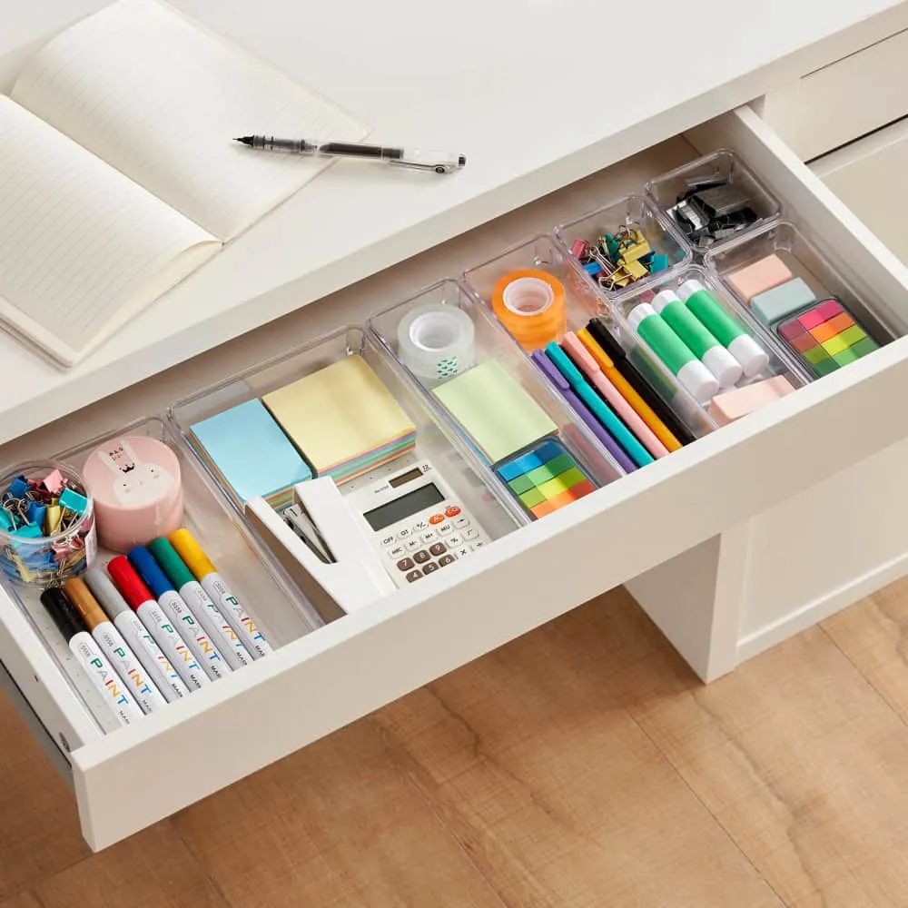 Lifewit Schubladen Organizer Kunststoff 11-tlg transparent