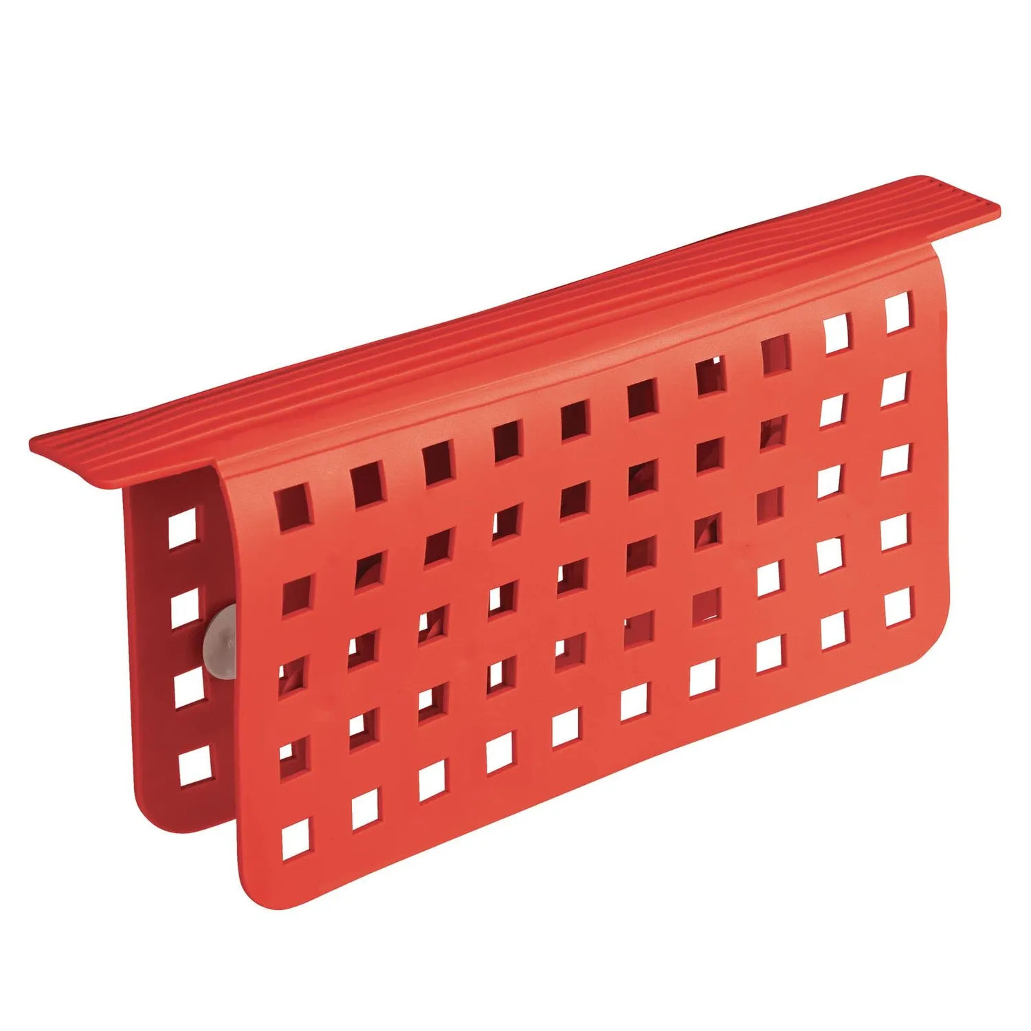 mDesign Spülbeckenschutz Set 3-teilig rot Kunststoff Matte
