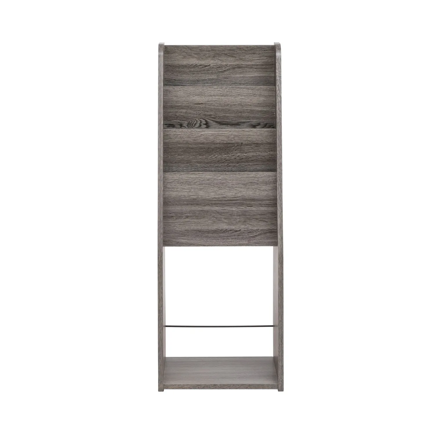 Iris Ohyama Magazine Rack Slim MR-S Zeitschriftenregal Eiche Grau