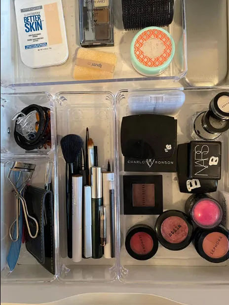 Lifewit Schubladen Organizer Set 25-teilig Transparent Kunststoff