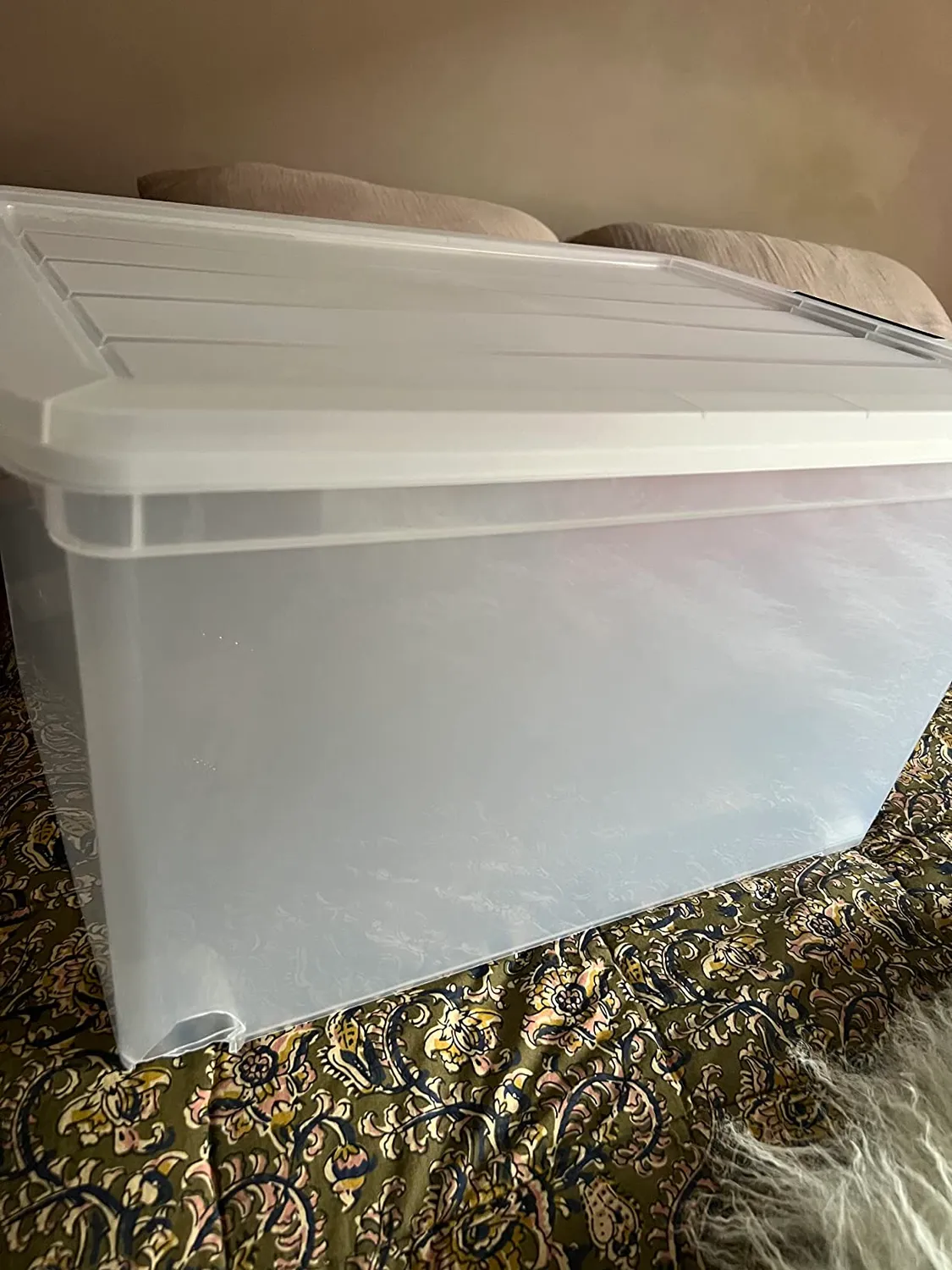 Iris Ohyama NCS-320 Aufbewahrungsbox 50 L transparent stapelbar