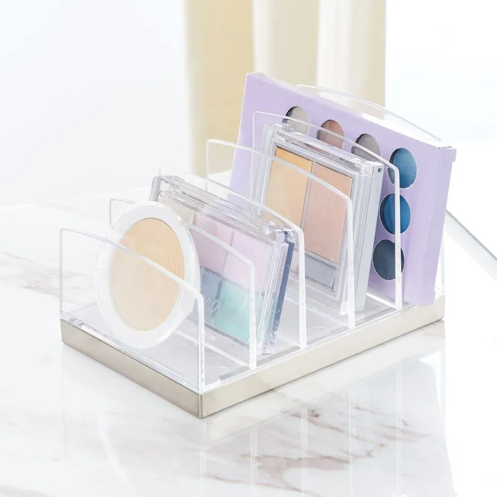 mDesign Kosmetik Organizer Schminkaufbewahrung transparent 5 Fächer