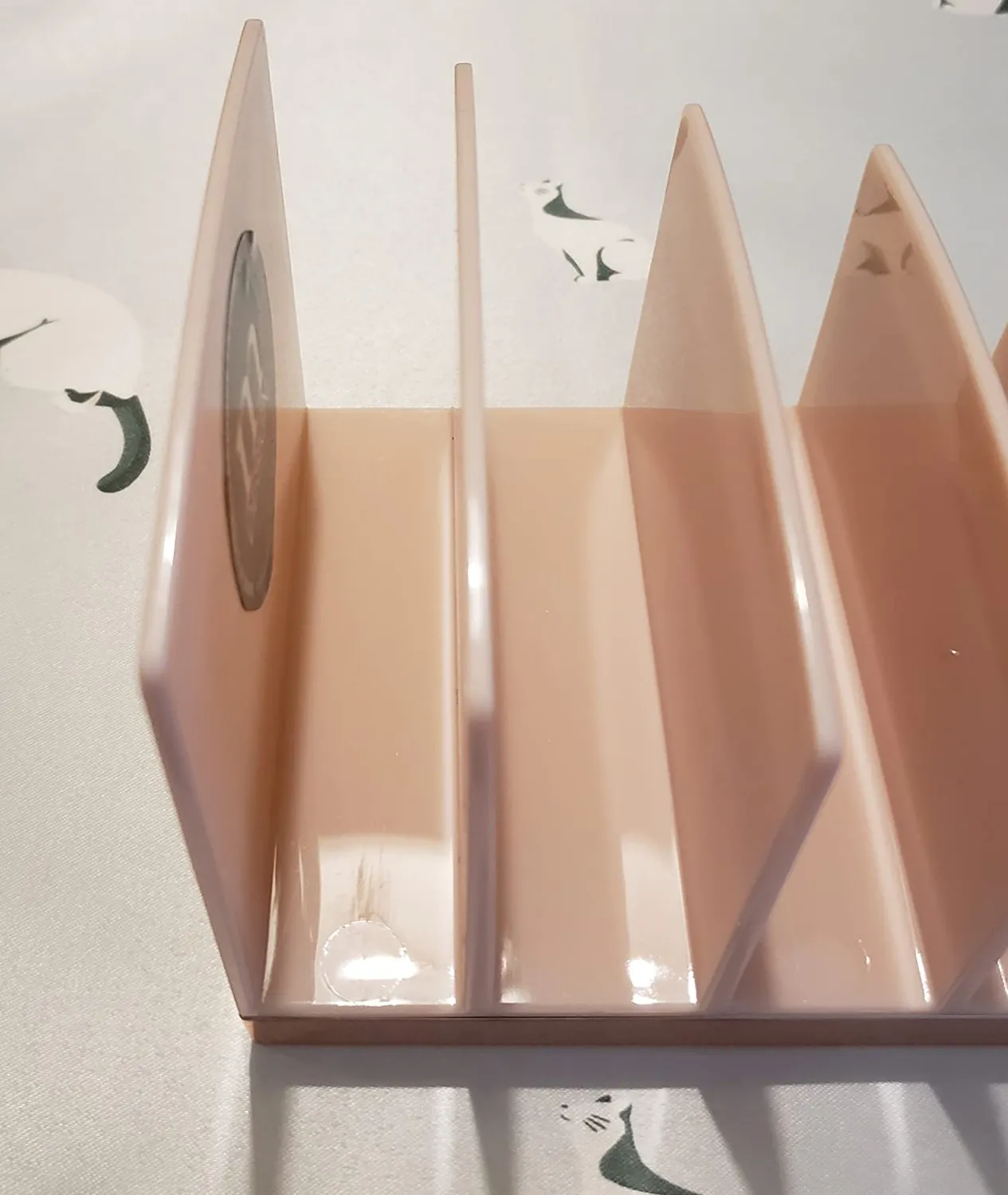 mDesign Kosmetik Organizer Schminkaufbewahrung transparent 5 Fächer