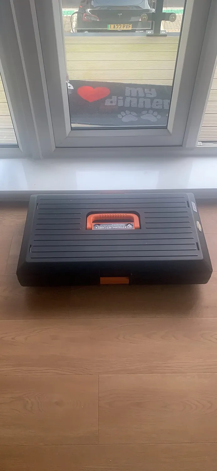 Iris Ohyama Pet Carry FC-670 Transportbox schwarz bis 20 kg faltbar