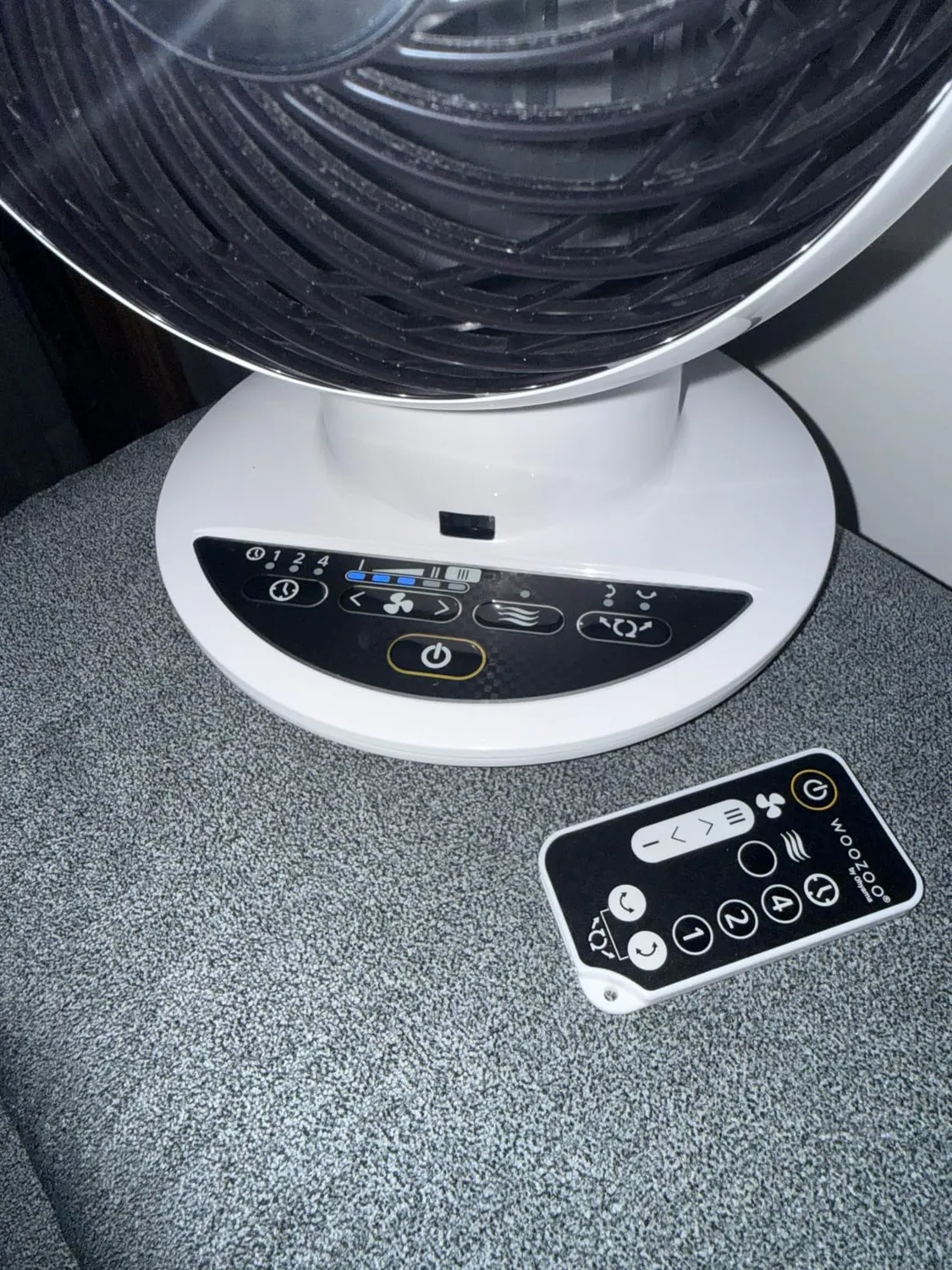 Iris Ohyama Woozoo PCF-SC15T Tischventilator Holz leise