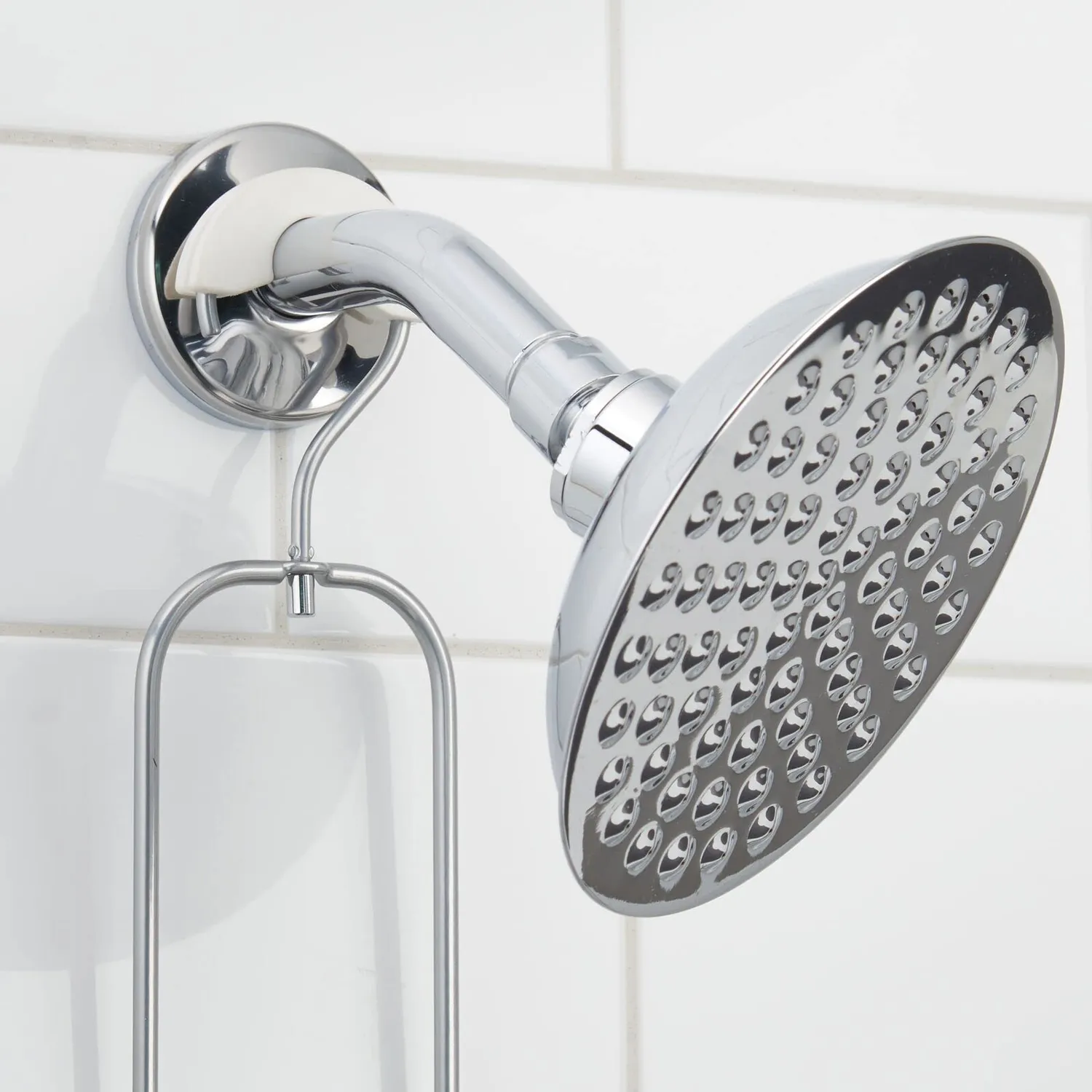 mDesign 8950MDBSTEU Duschregal Silber Metall zum Hängen