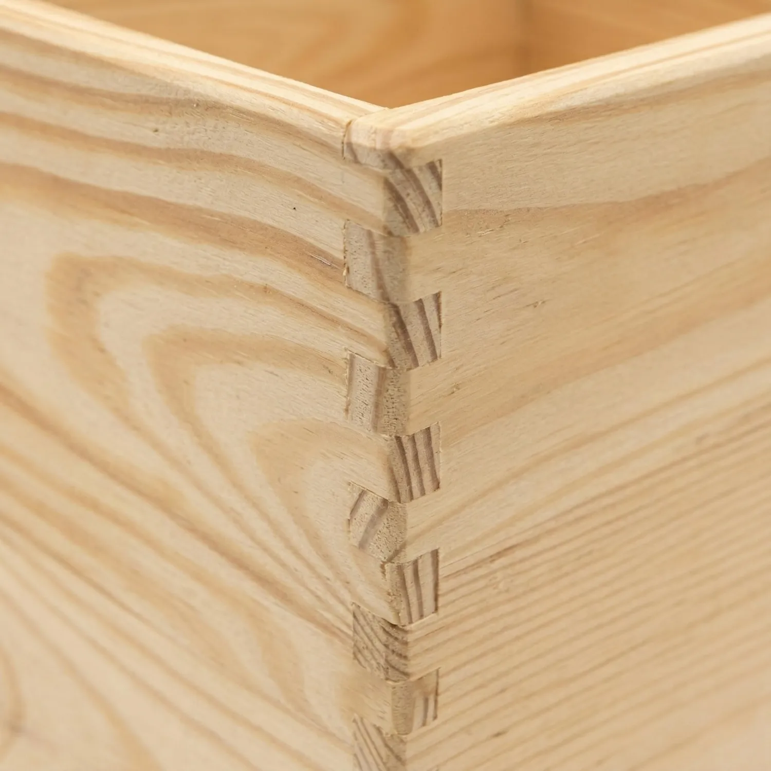 GoodFreshDecor Kartenbox Hochzeit Holz Natur mit Deckel