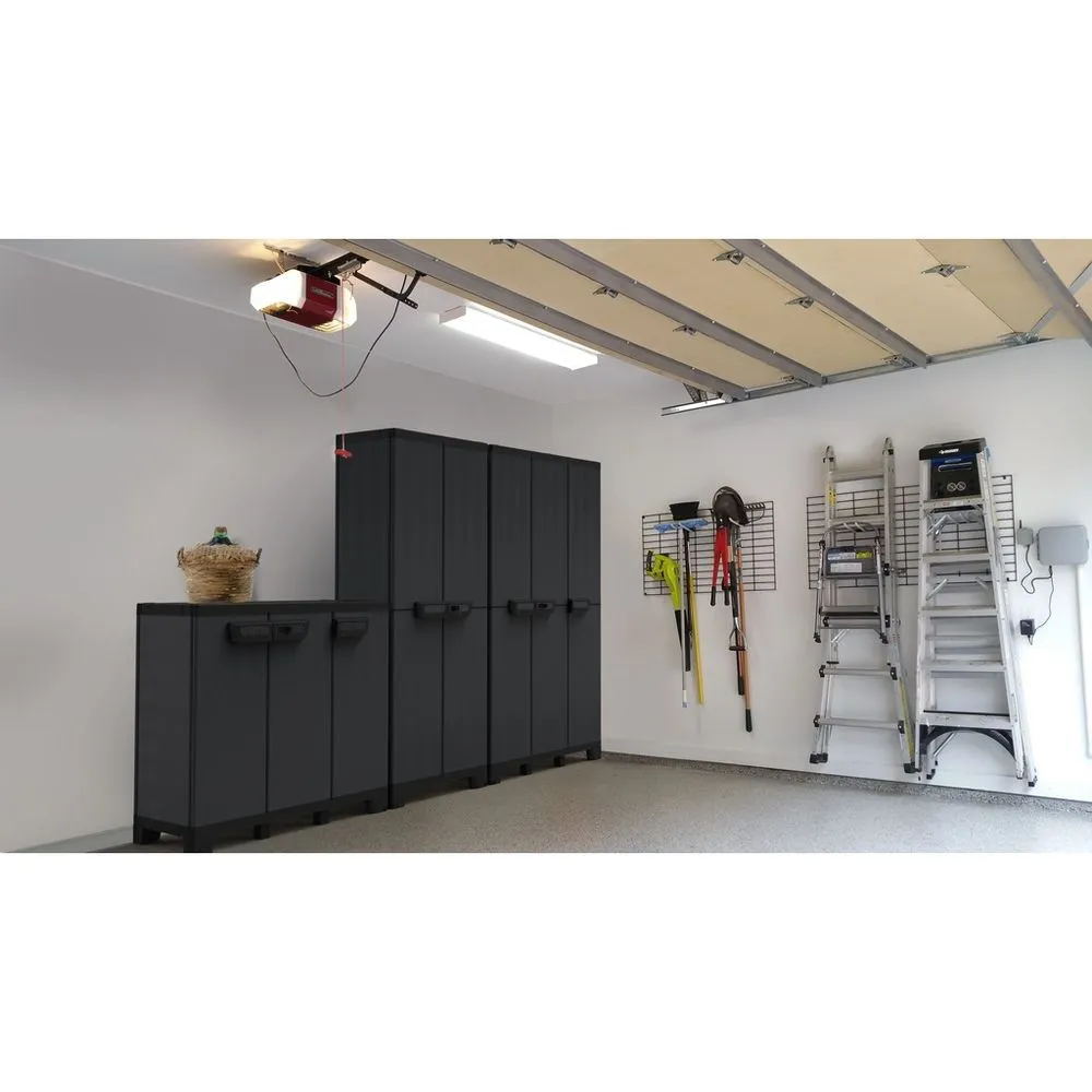 Kreher Ardesia Kunststoffschrank Anthrazit 3-türig 172 cm