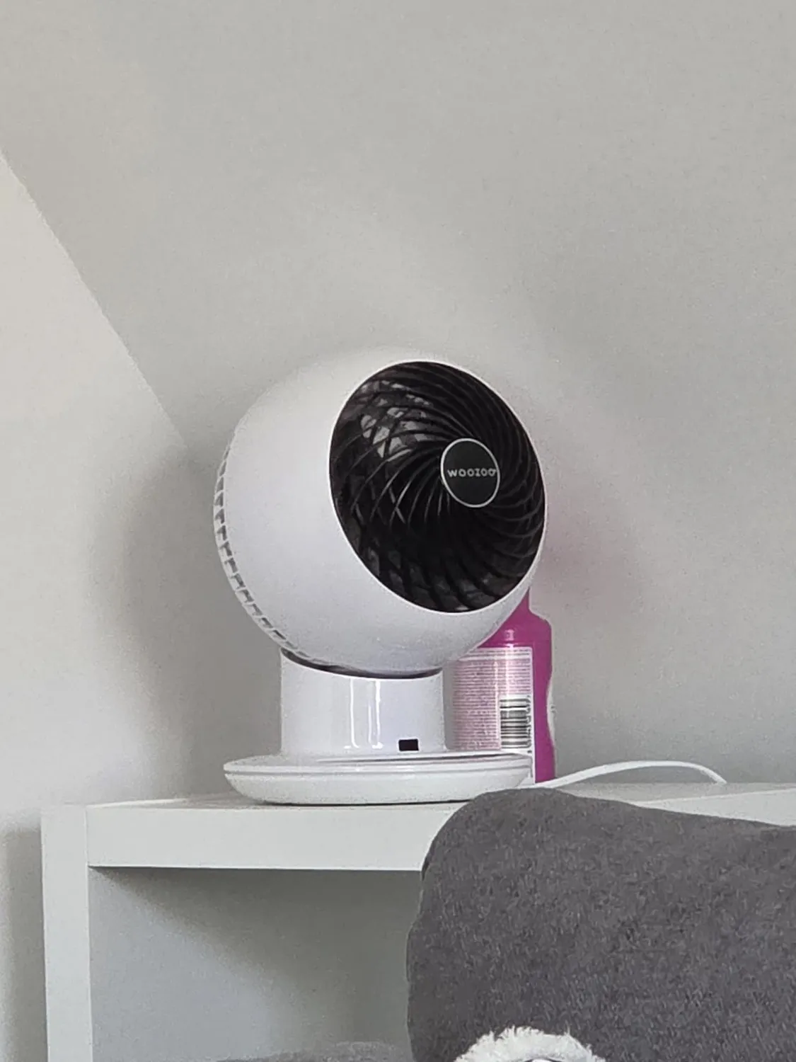 Iris Ohyama Woozoo PCF-SC15T Tischventilator Holz leise