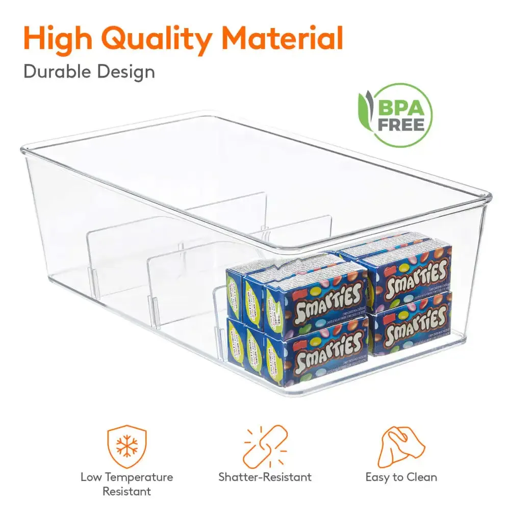 Lifewit Snackbox Vorratsbox stapelbar BPA-frei mit Trennern