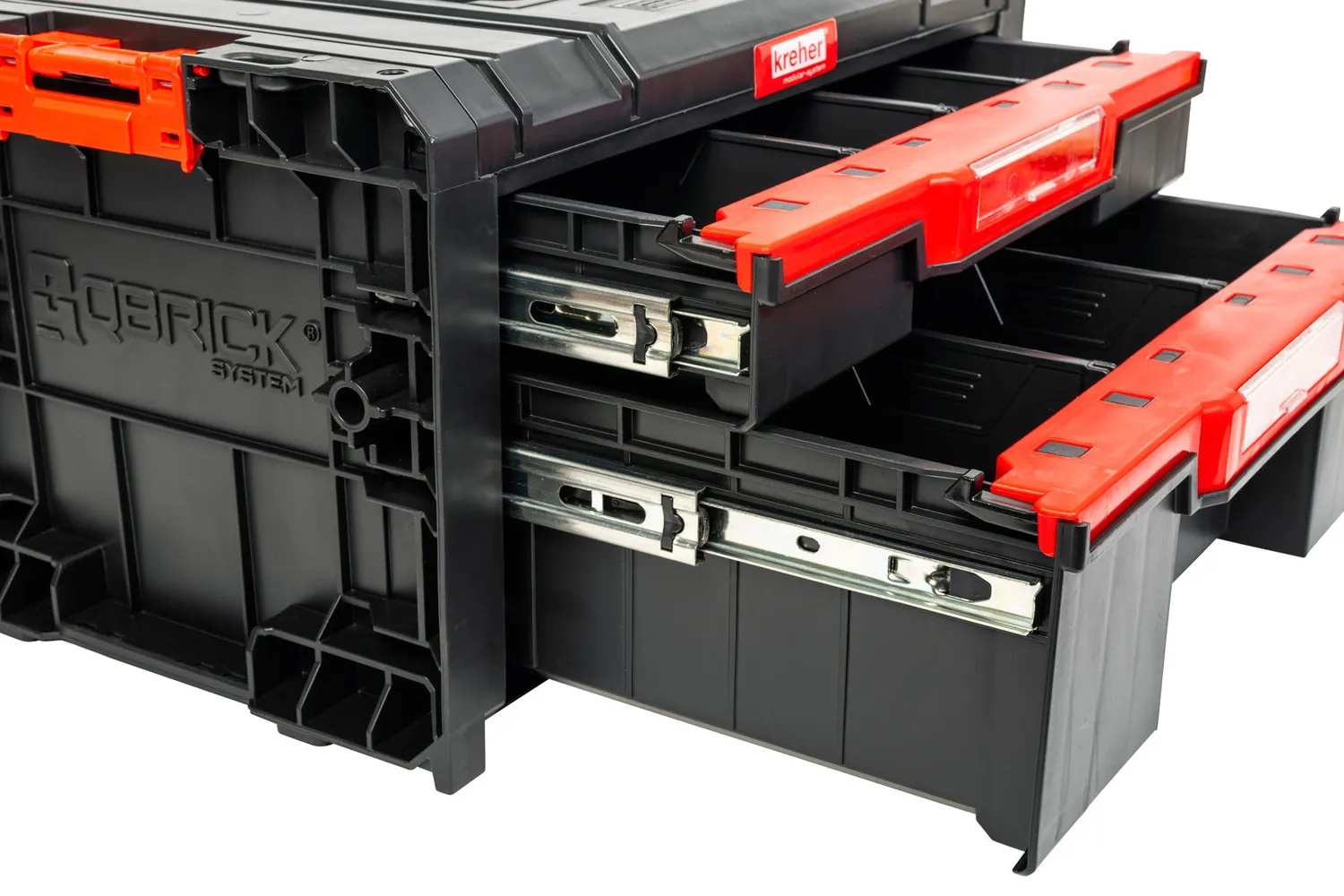 Kreher Q-Brick Pro Drawer2 Werkzeugbox 2 Schubladen