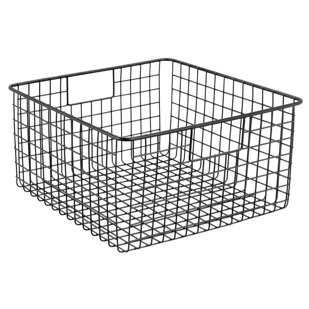 M Design Schreibtisch Organizer Gitterbox 4er-Set schwarz