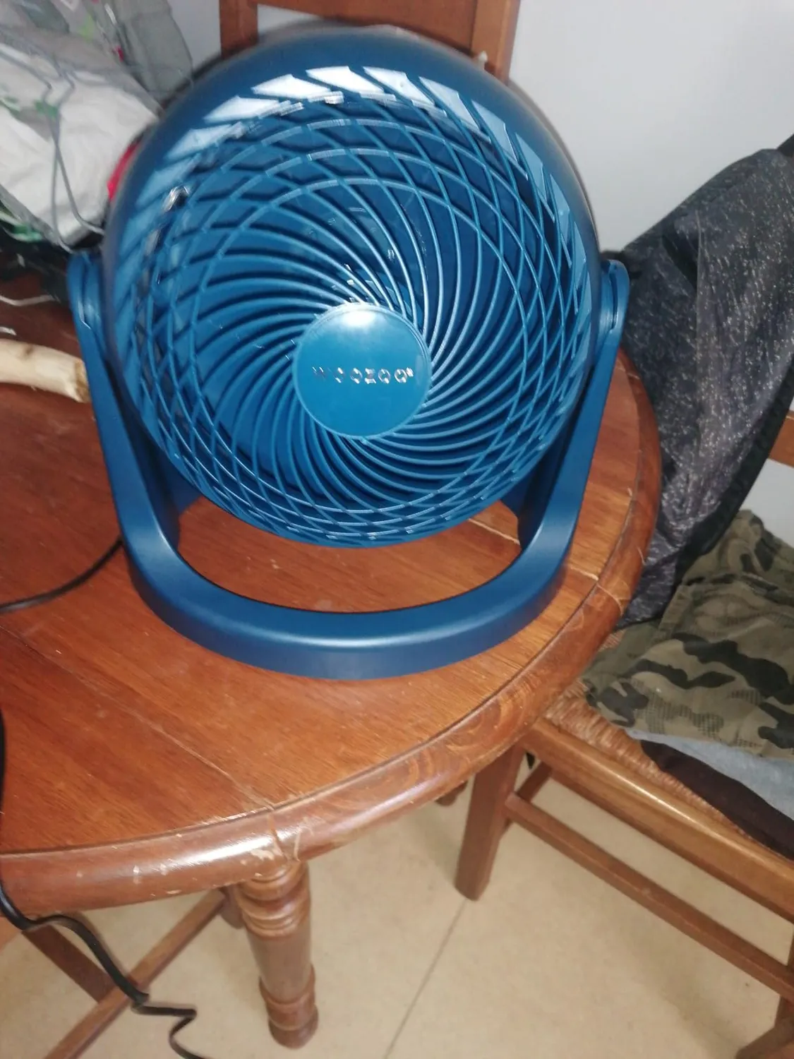 Iris Ohyama Woozoo PCF-HE15 Tischventilator Schwarz 13m²