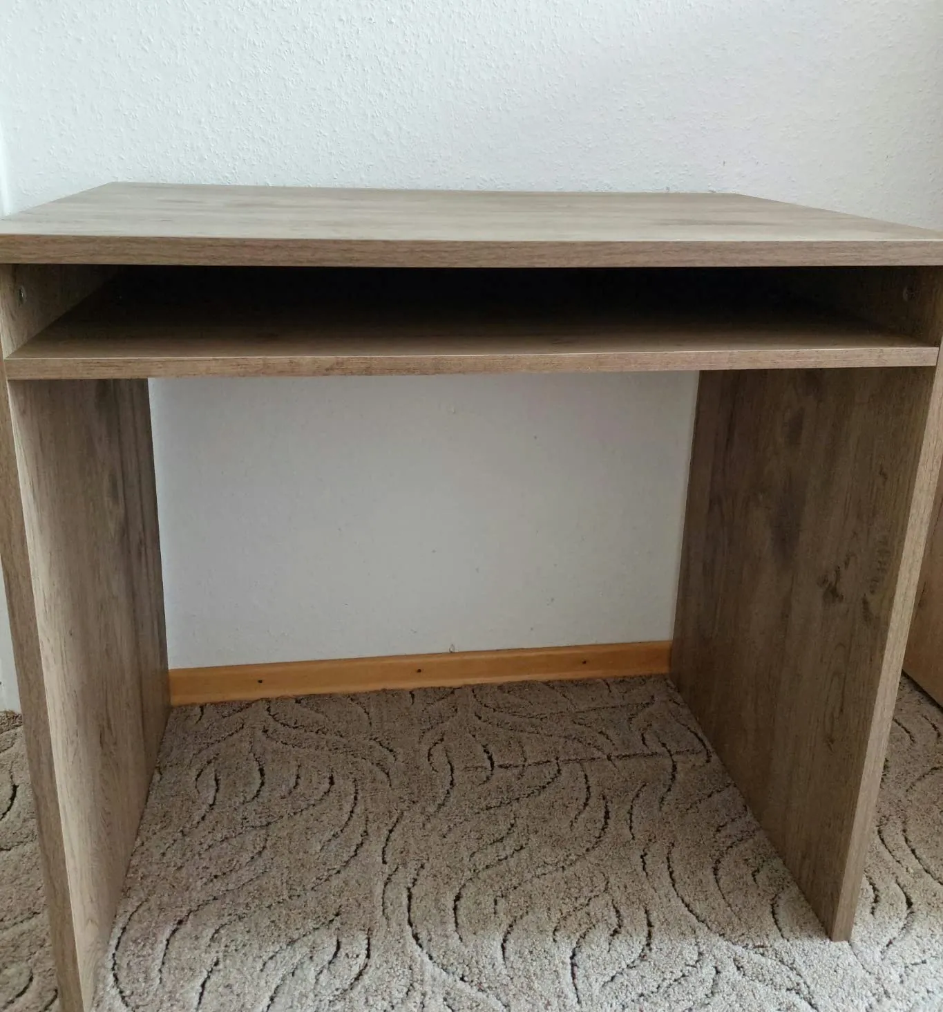 Iris Ohyama WDK-800 Schreibtisch 80x50 Holz mit Regal