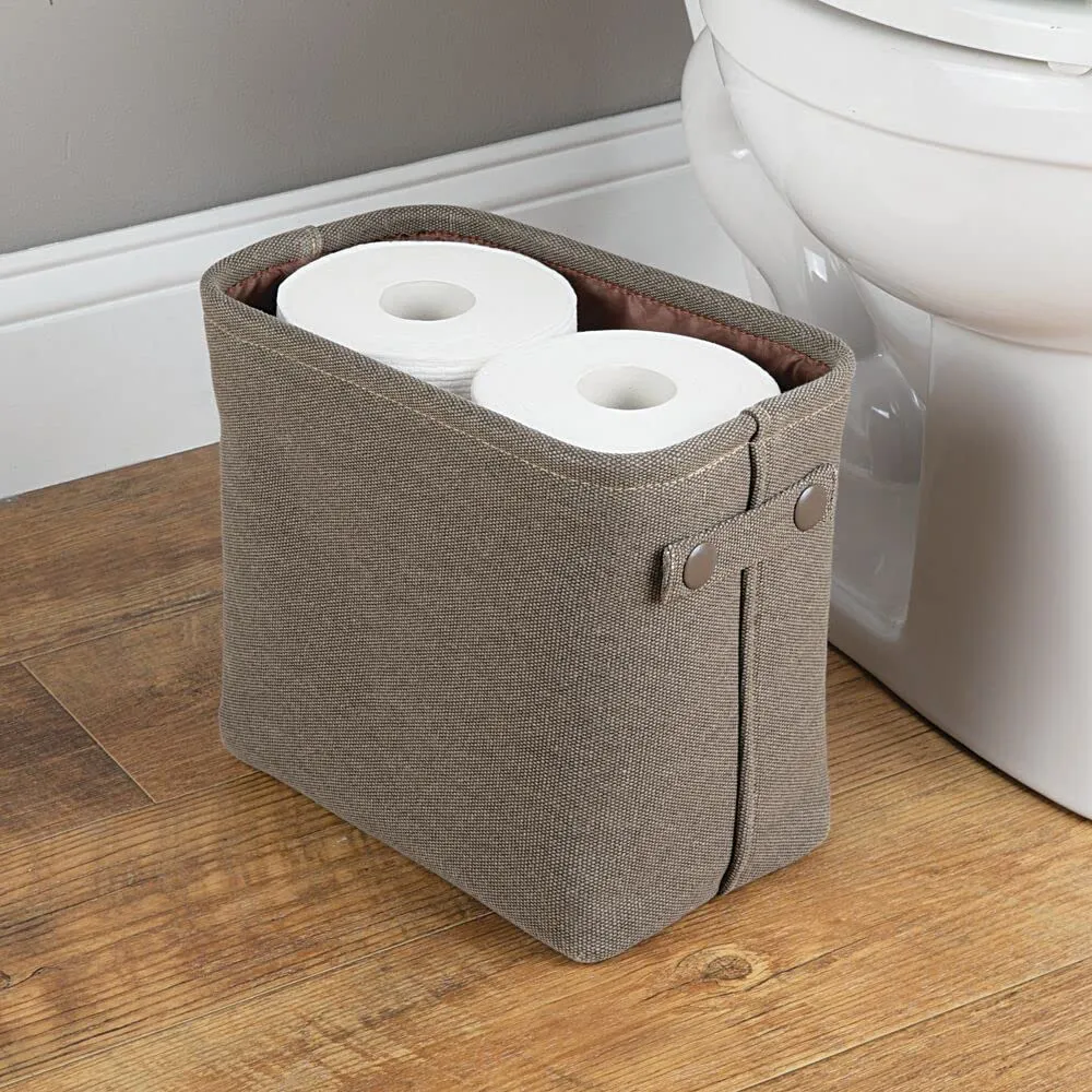 M Design Aufbewahrungskorb Baumwolle Espresso 26,7 cm beschichtet