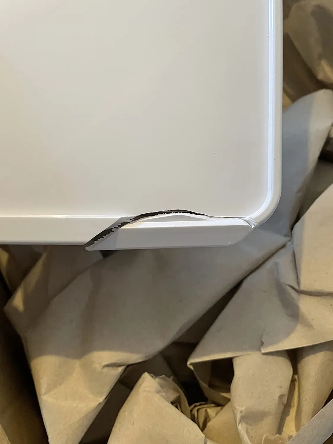 mDesign Aufbewahrungsbox 2er-Set transparent weiß mit Deckel