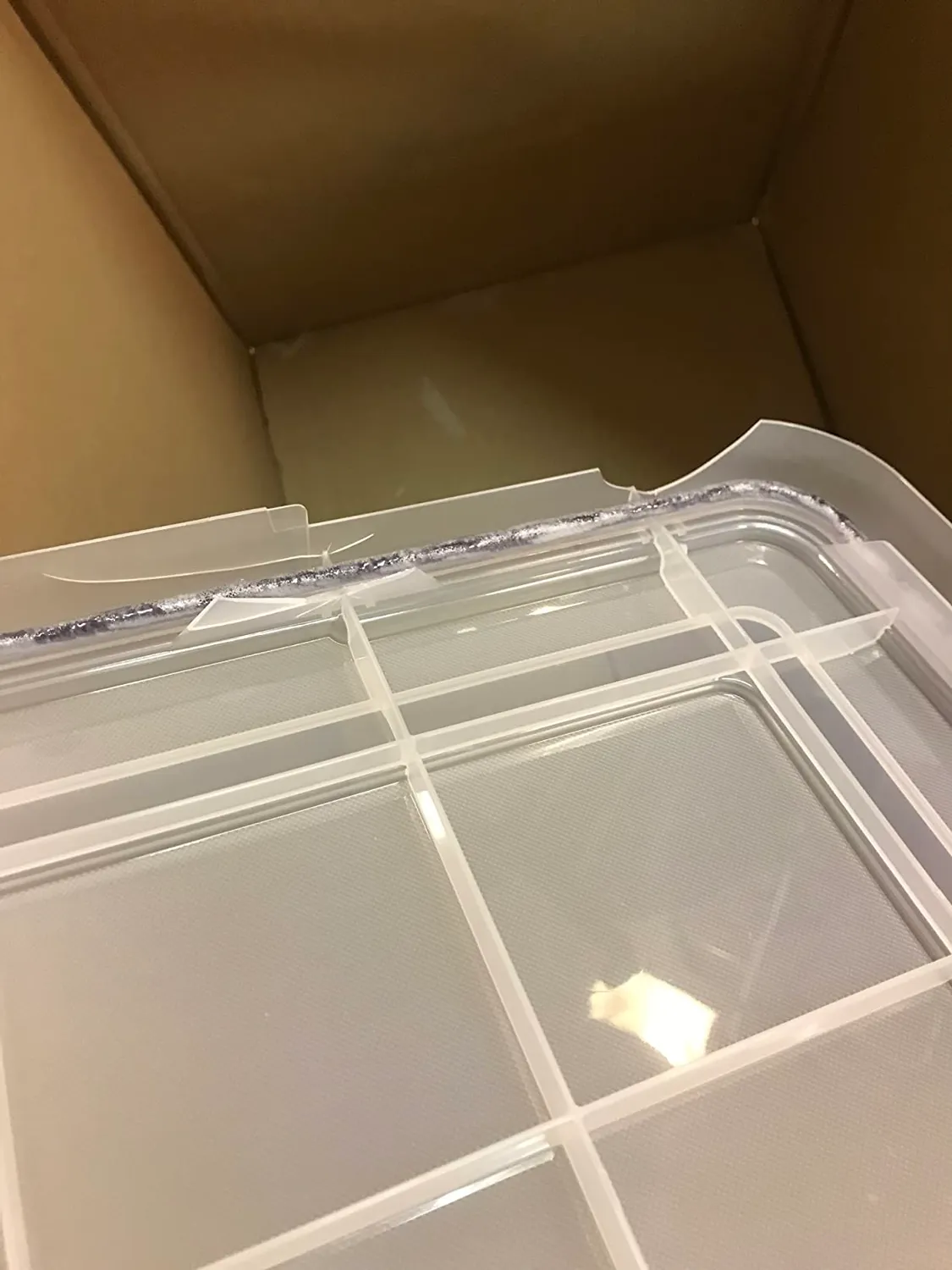 Iris Ohyama AT-LD Aufbewahrungsbox 70L Schwarz 3er