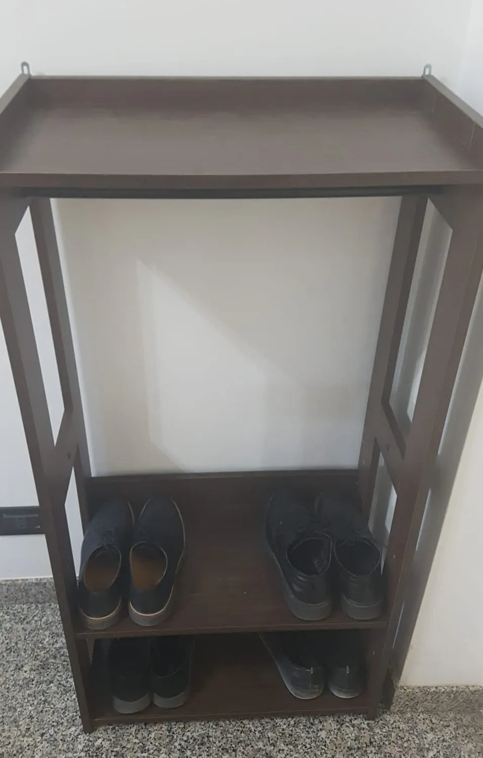 Iris Ohyama KWR-1 Kindergarderobe braun Holz