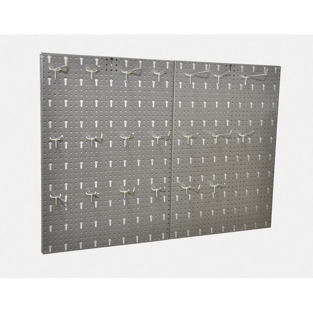 Kreher Werkstattschrank Rot Metall mit Lochwand 20 Haken Bundle