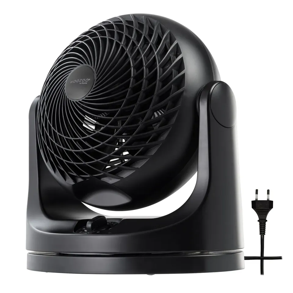 Iris Ohyama Woozoo PCF-MKM18 Tischventilator Schwarz 23 m²