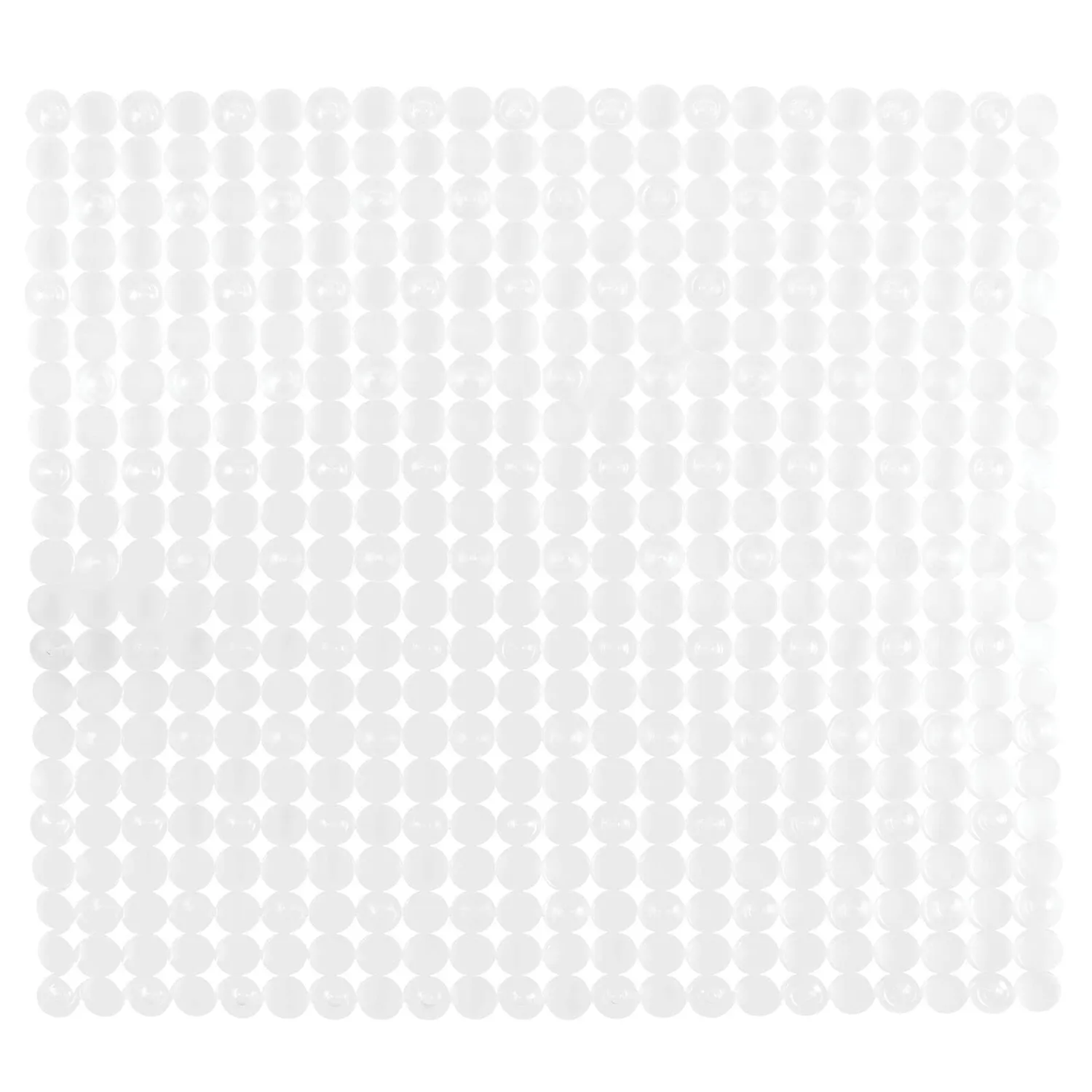mDesign Duschmatte Antirutsch Transparent mit Saugnäpfen