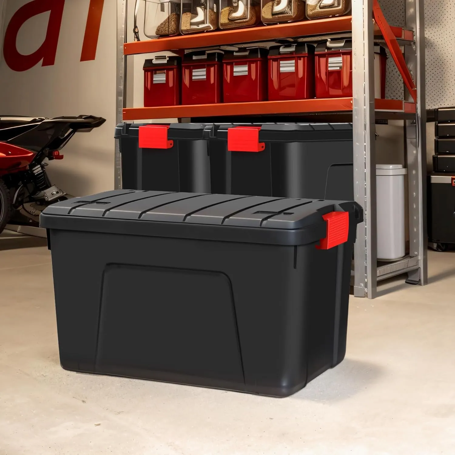 Iris Ohyama SIA-60 Aufbewahrungsbox 60 L schwarz