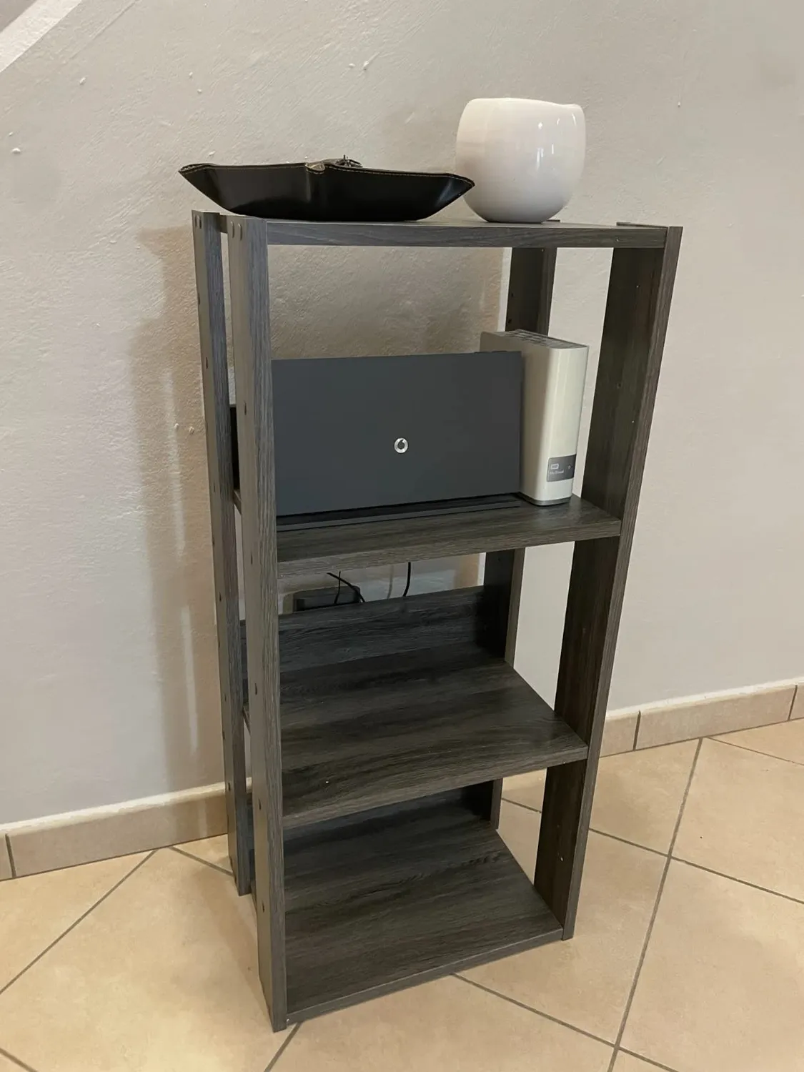 Iris Ohyama Open Wood Rack OWR-200 Regal hellbraun 20 cm