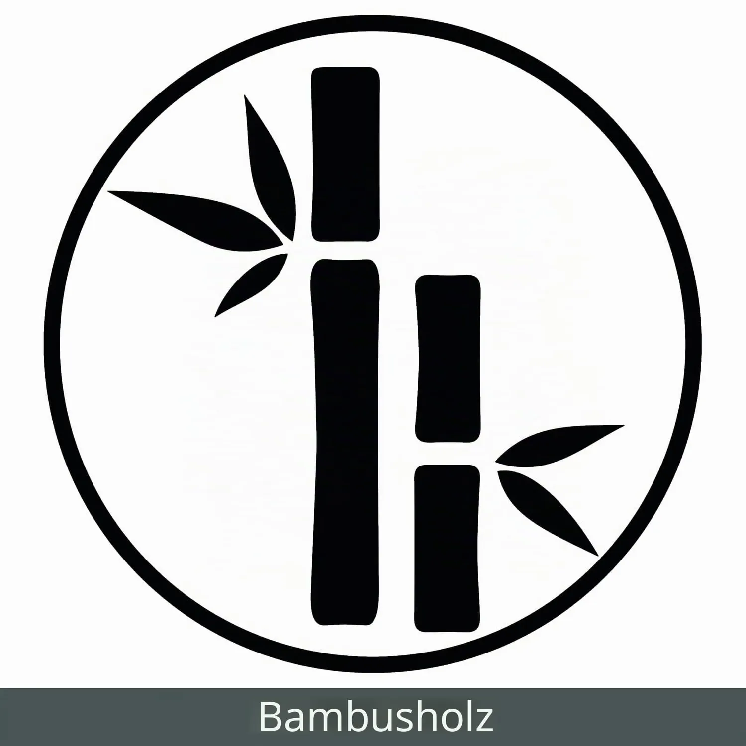 mDesign Aufbewahrungsbox 2er-Set Bambus natur mit Griff