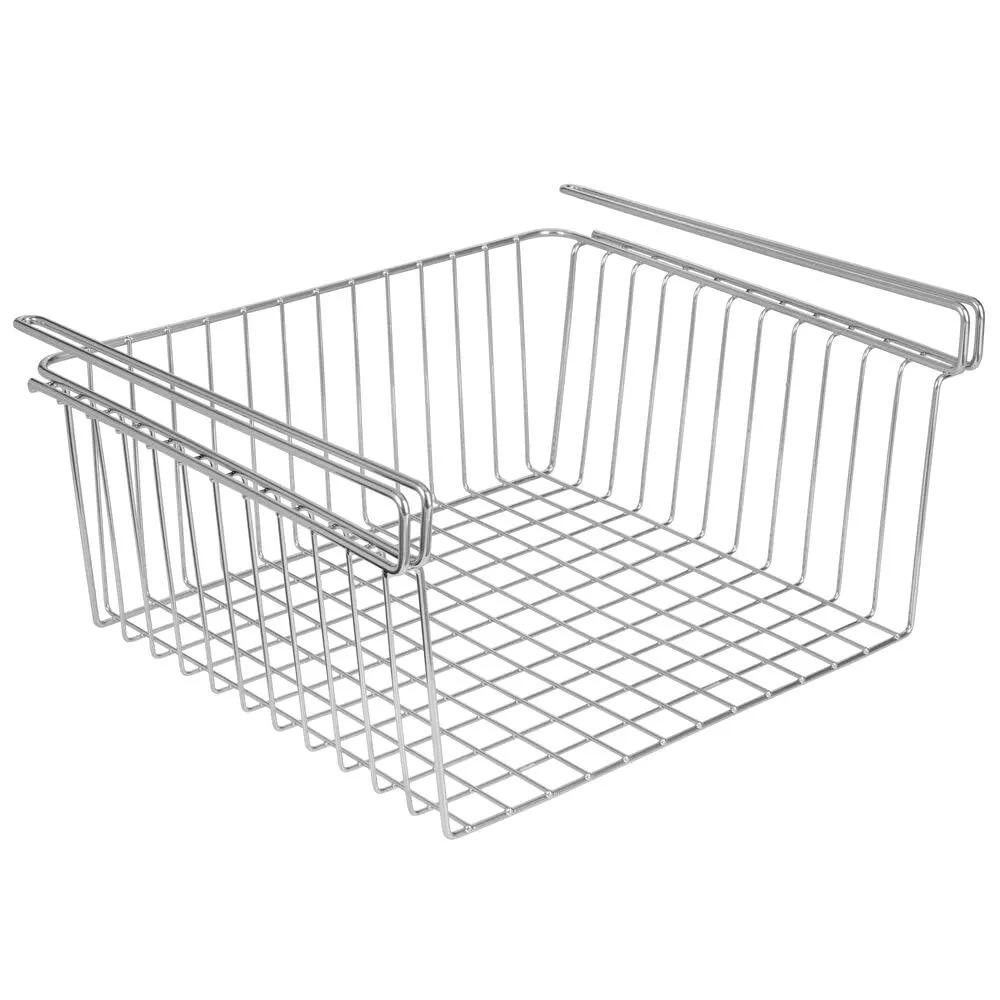 mDesign Hängekorb Drahtkorb silber rostbeständig