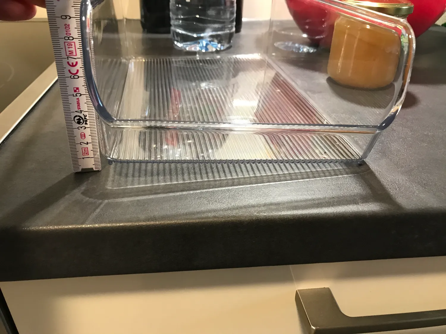 mDesign Aufbewahrungsbox groß 4er-Set transparent Küche