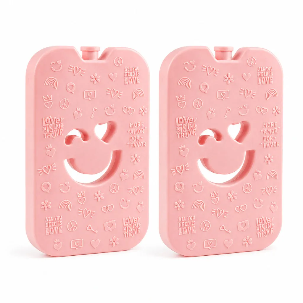 Kreher Polarbox Kühlakkus 2er Set pastell wiederverwendbar