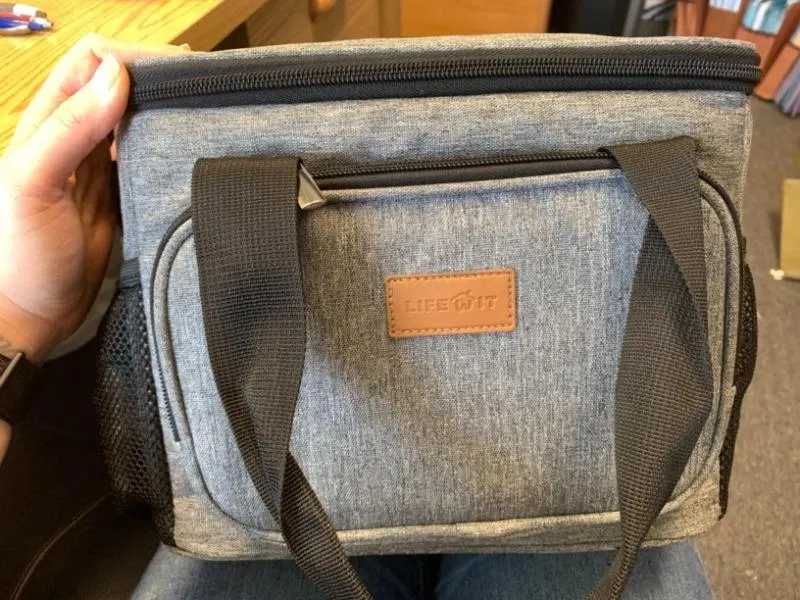 Lifewit Kühltasche 15L Grau Groß Isolierte Picknicktasche