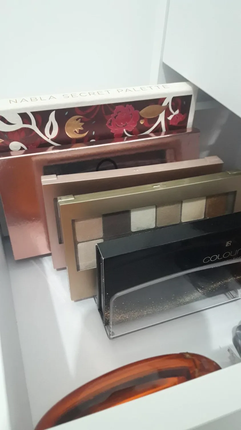 mDesign Kosmetik-Organizer 2er-Set Helllila 5 Fächer