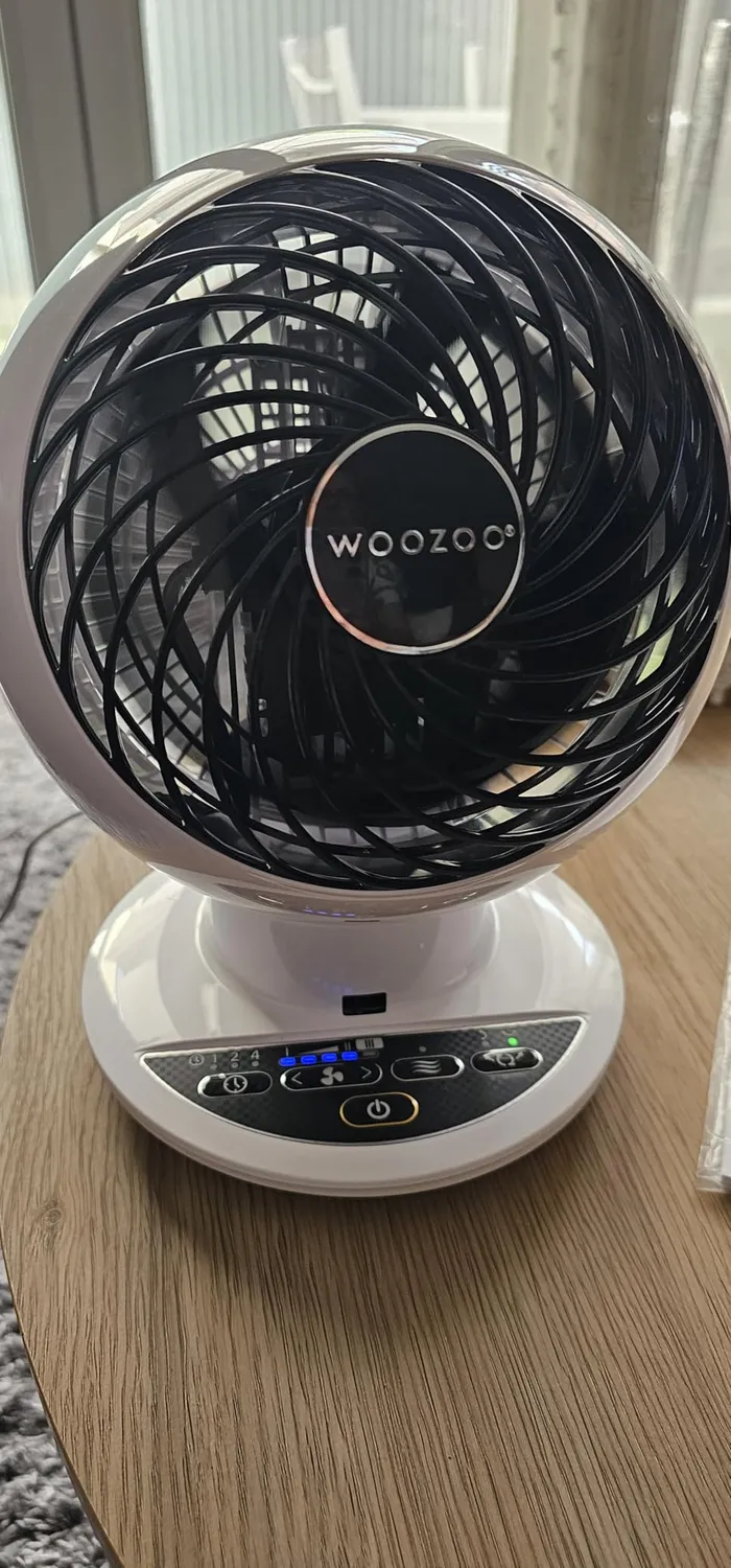 Iris Ohyama Woozoo PCF-SC15T Tischventilator Holz leise