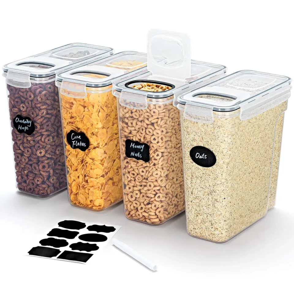 Lifewit Vorratsdose 4er Pack 4L luftdicht mit Deckel