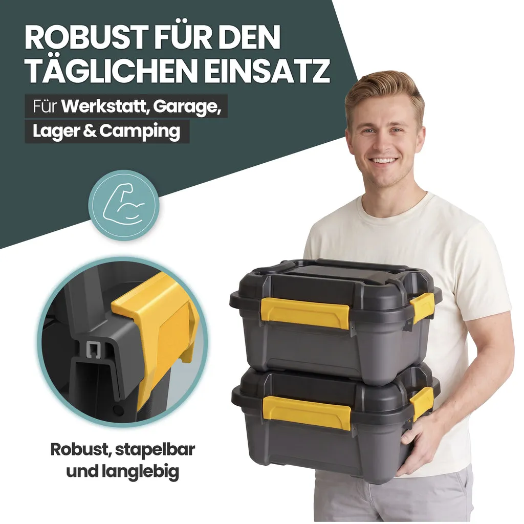 Kreher Bunker Aufbewahrungsbox 12 Liter IP67 mit Deckel