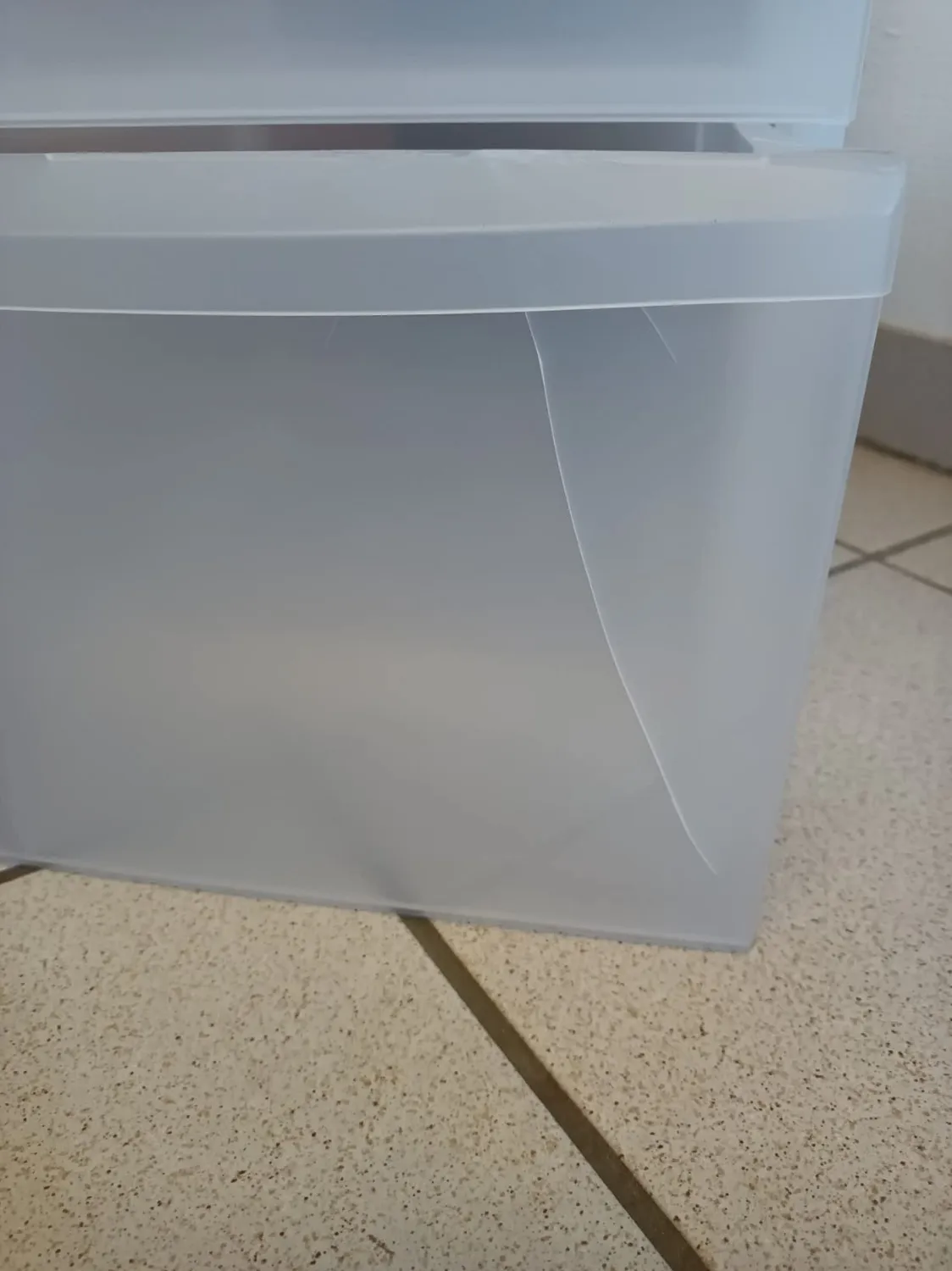 Iris Ohyama DC-322 Schubladenbox Rollen Mattweiß BPA-frei