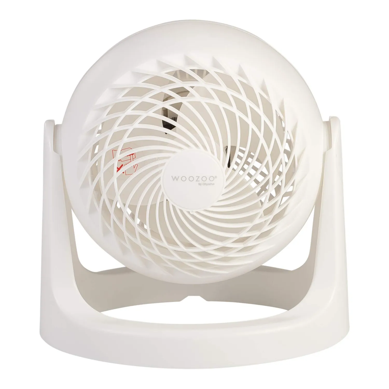 Iris Ohyama Woozoo PCF-HE15 Tischventilator Weiß 3 Stufen leise