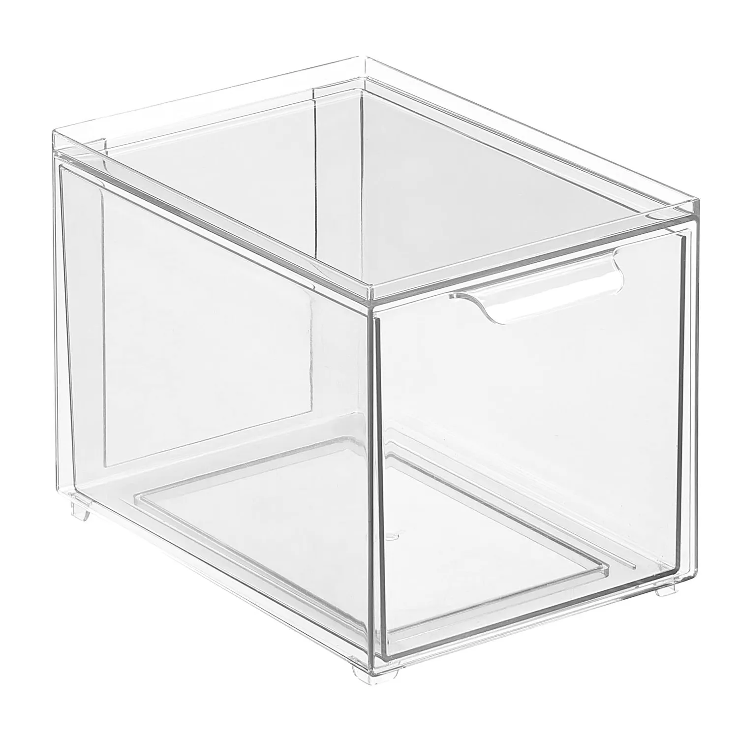 mDesign Schubladenbox Küche Kühlschrank klar